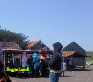 suasana pantai trisik