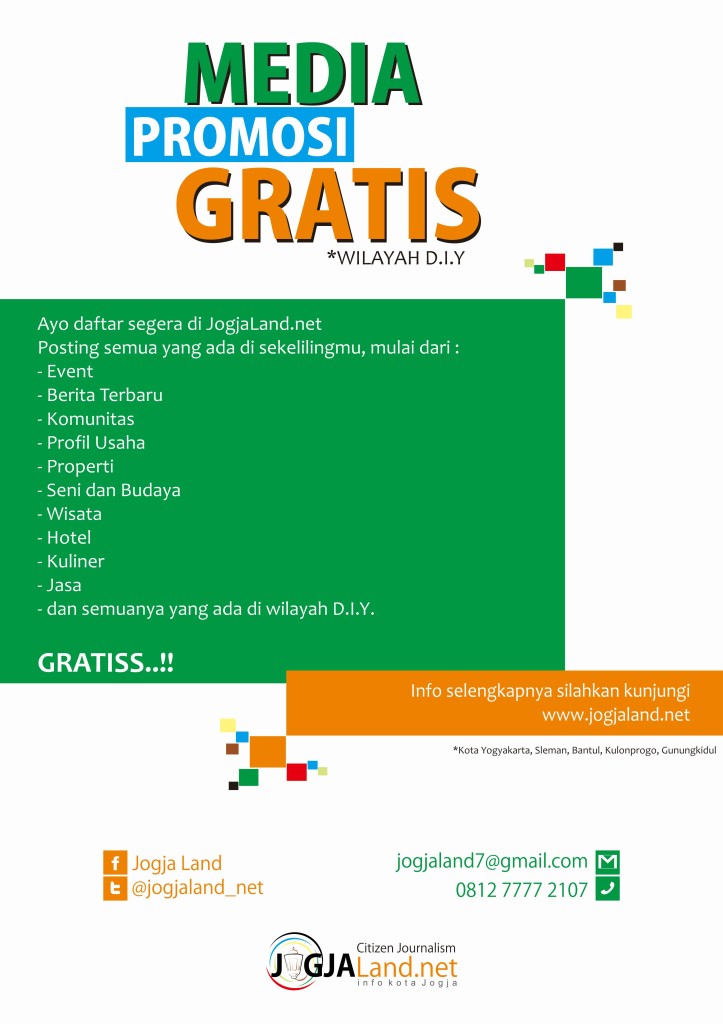 Media Promosi Gratis Wilayah Jogja