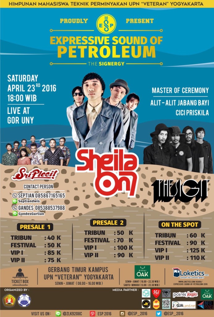 Sheila On 7 Akan Tampil Di Expressive Sound of Petroleum 2016