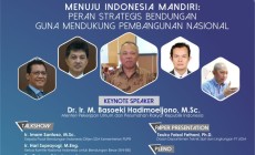 Seminar Nasional : Menuju Indonesia Mandiri: “Peran Strategis Bendungan Guna Mendukung Pembangunan Nasional”