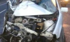 Permalink to Kecelakaan Truk Vs BMW, Pengemudi Tewas Terjepit