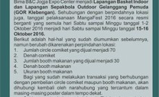 Perubahan Venue Mangafest 2016